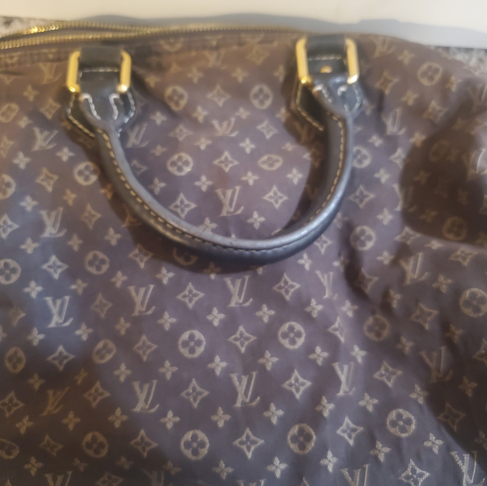 Auth. Louis Vuitton Idylle M Lin Speedy 30
